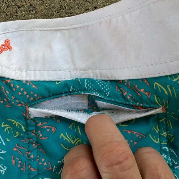 REEF WOMEN'S TURQUOISE BERMUDA BOARD SHORTS SIZE 3 JUNIOR - Picture 10 of 14